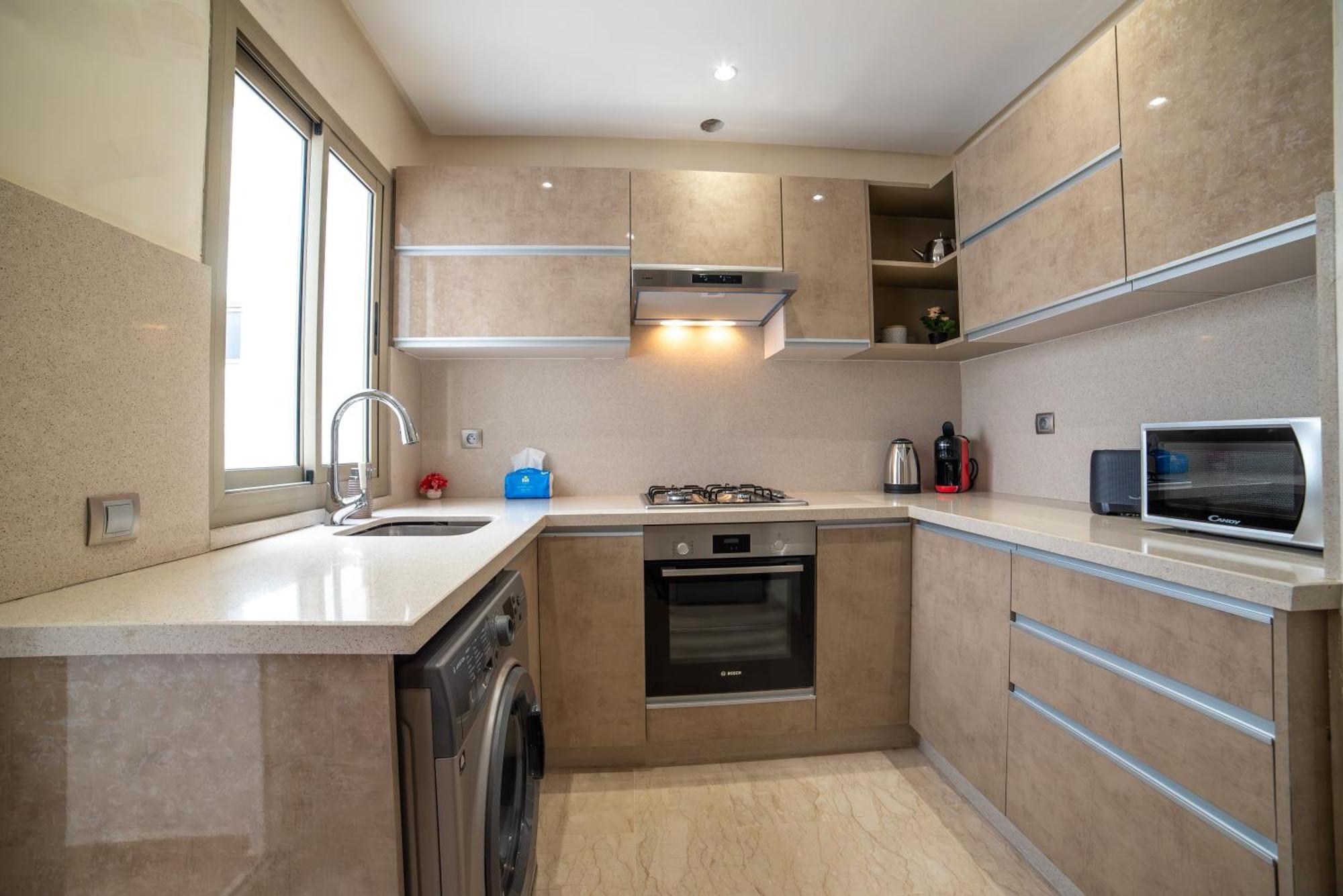 公寓 Luxury Seafront 101sqm With 2 Bedrooms And Wi-fi Unlimited 阿加迪尔
