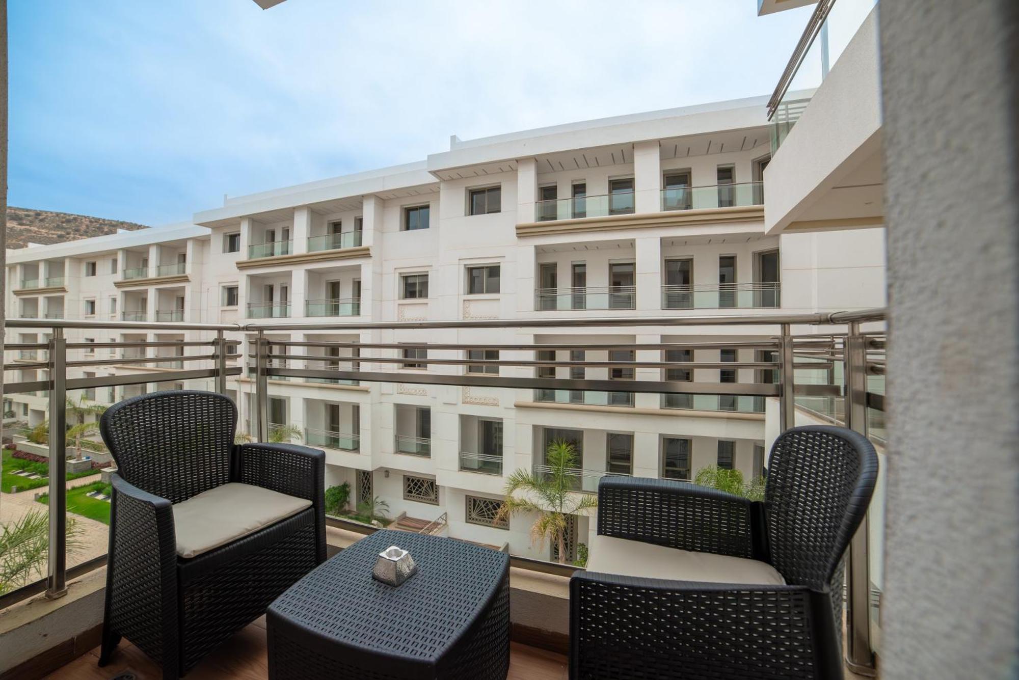 Luxury Seafront 101sqm With 2 Bedrooms And Wi-fi Unlimited 公寓 阿加迪尔